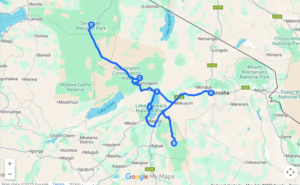 Route Map